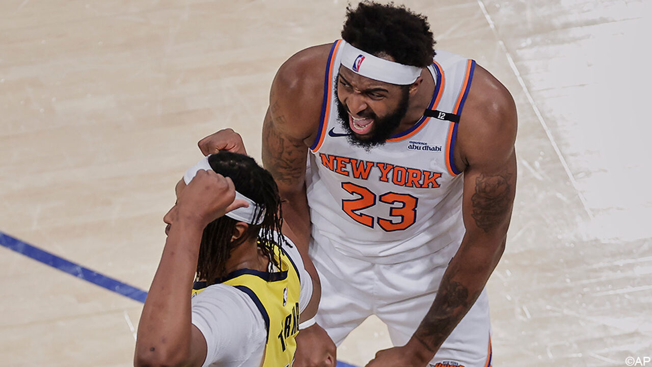 Knicks Overleven! Overweldigende Overwinning tegen Pacers Houdt Finale Spannend