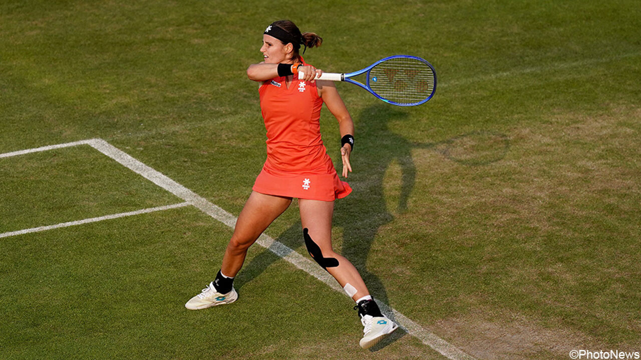 "Fysiek was het op": Greet Minnen kan WTA-succes niet voortzetten en sneuvelt in 2e ronde Rosmalen