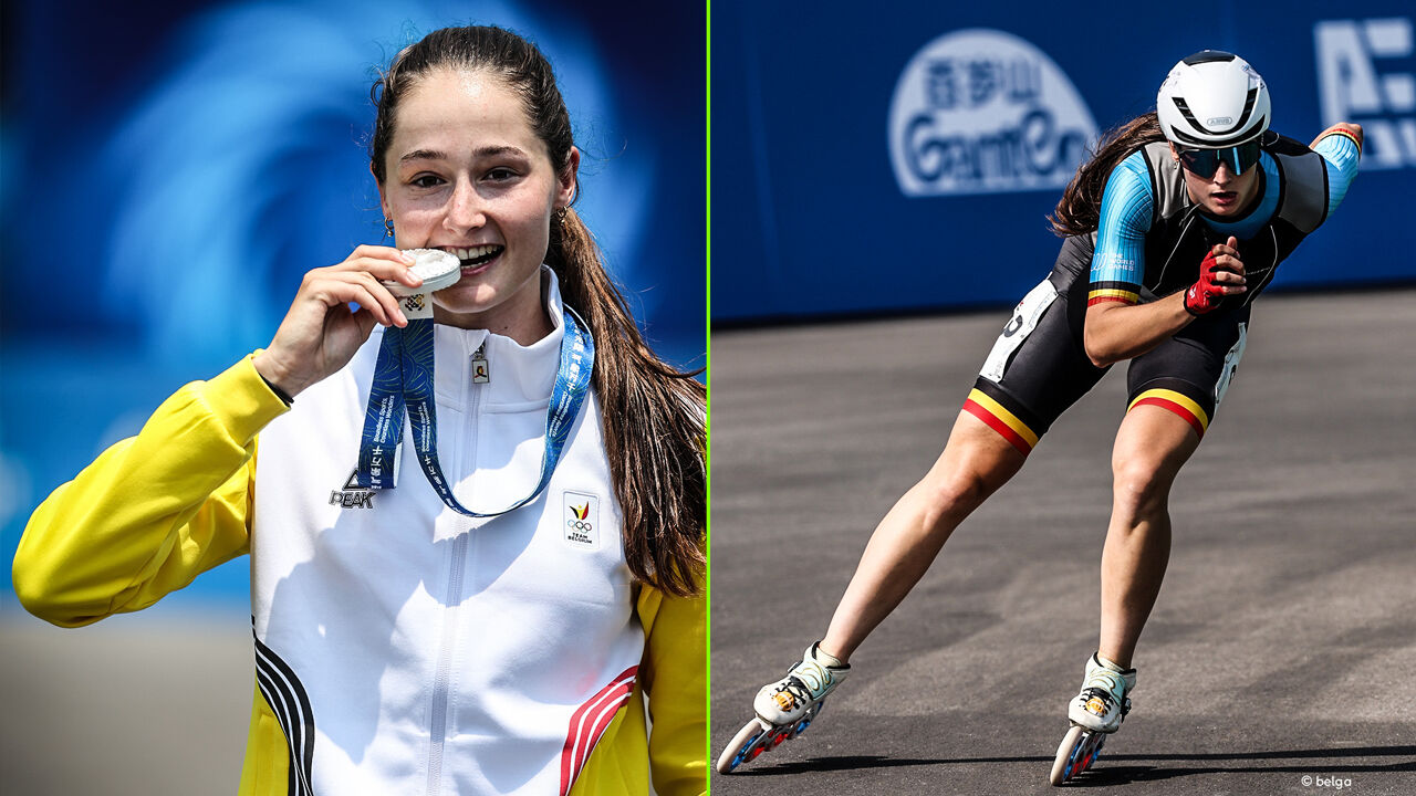 Fran Vanhoutte (skeeleren) bezorgt Team Belgium 6e medaille op de Wereldspelen, geen eremetaal voor Wendy Jans