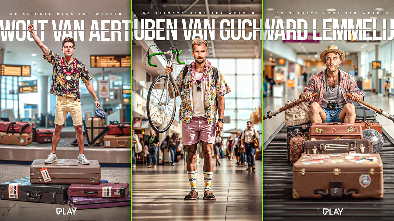 WOUT VAN AERT、2人のスポルザジャーナリストと元レッドデビル：新しいシーズンの多くのスポーツの人々「世界で最も賢い人」