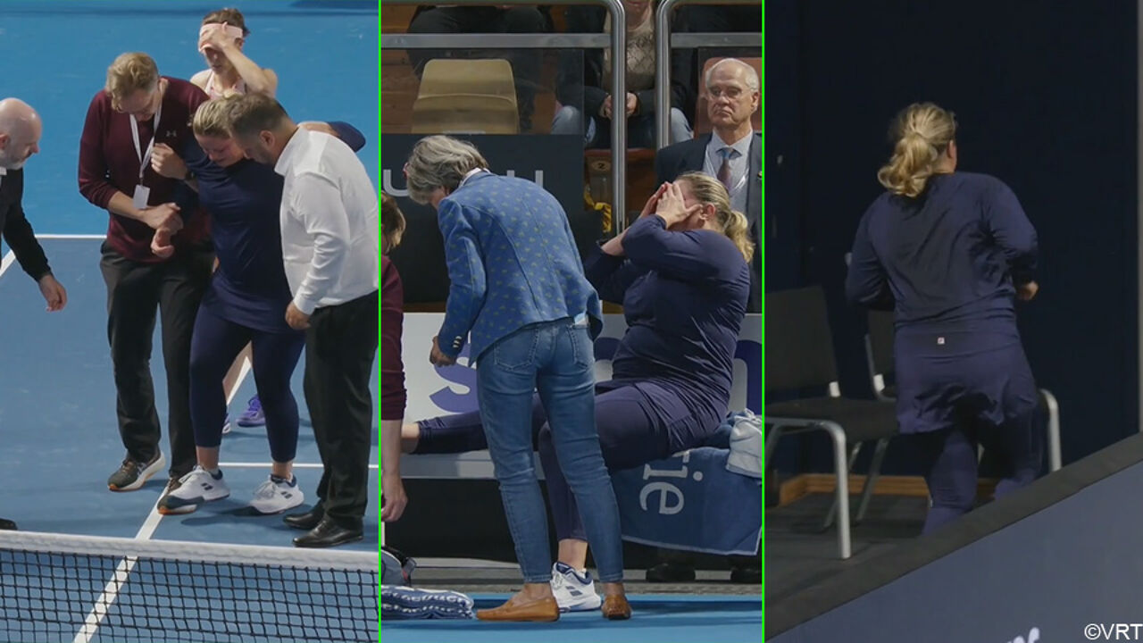 Een erg zware revalidatie wacht: Kim Clijsters scheurt achillespees op ...