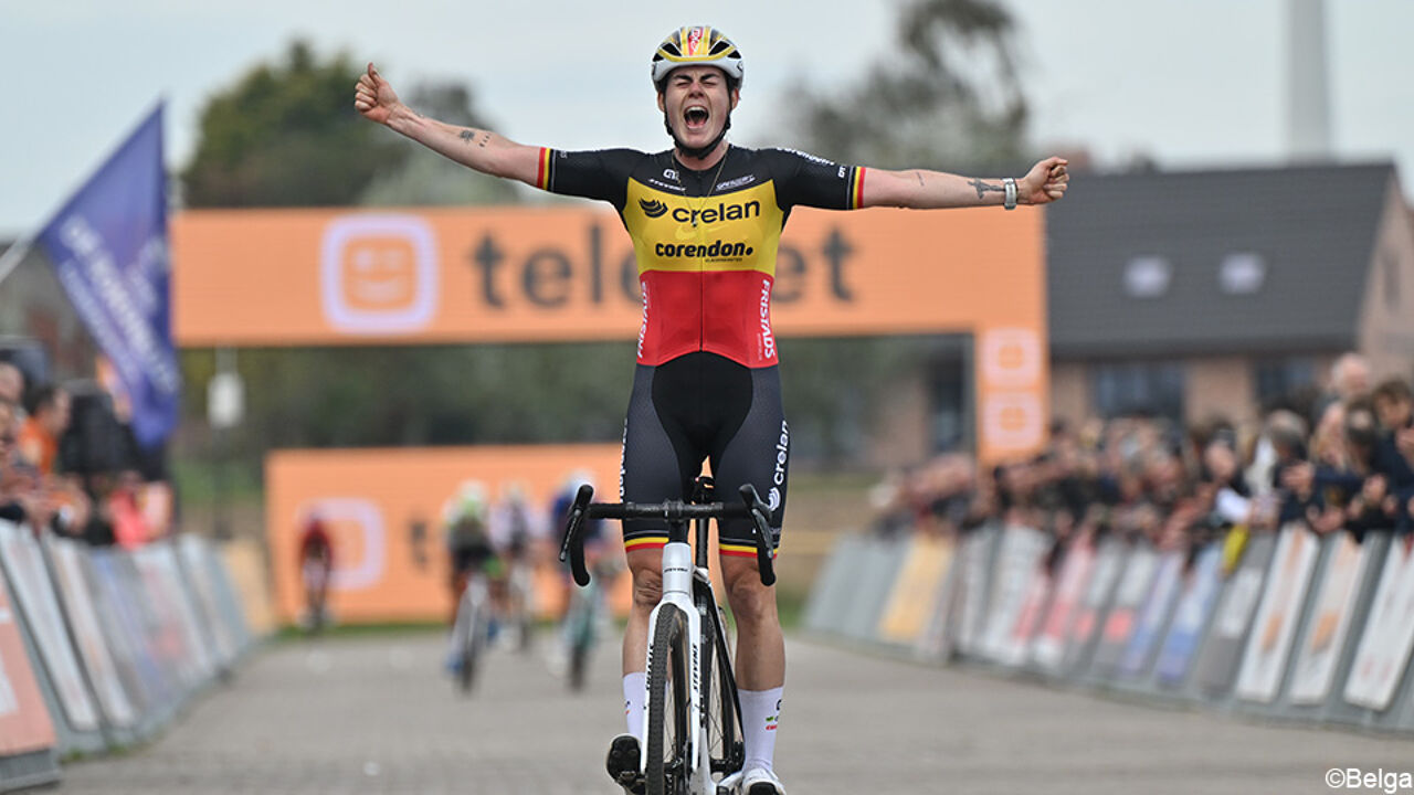 Belgisch kampioene Norbert Riberolle doorbreekt Nederlandse hegemonie in Ruddervoorde