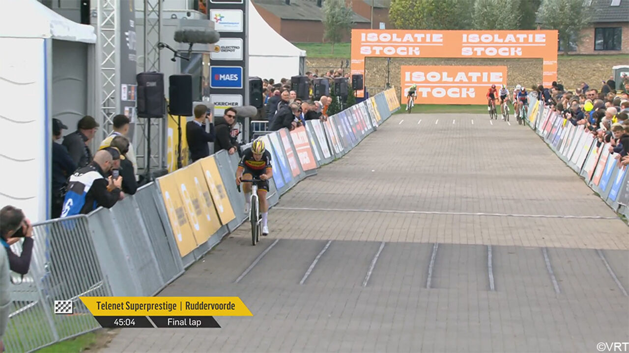 LIVESTREAM Superprestige Ruddervoorde (v): Norbert Riberolle gaat solo, op weg naar de zege?