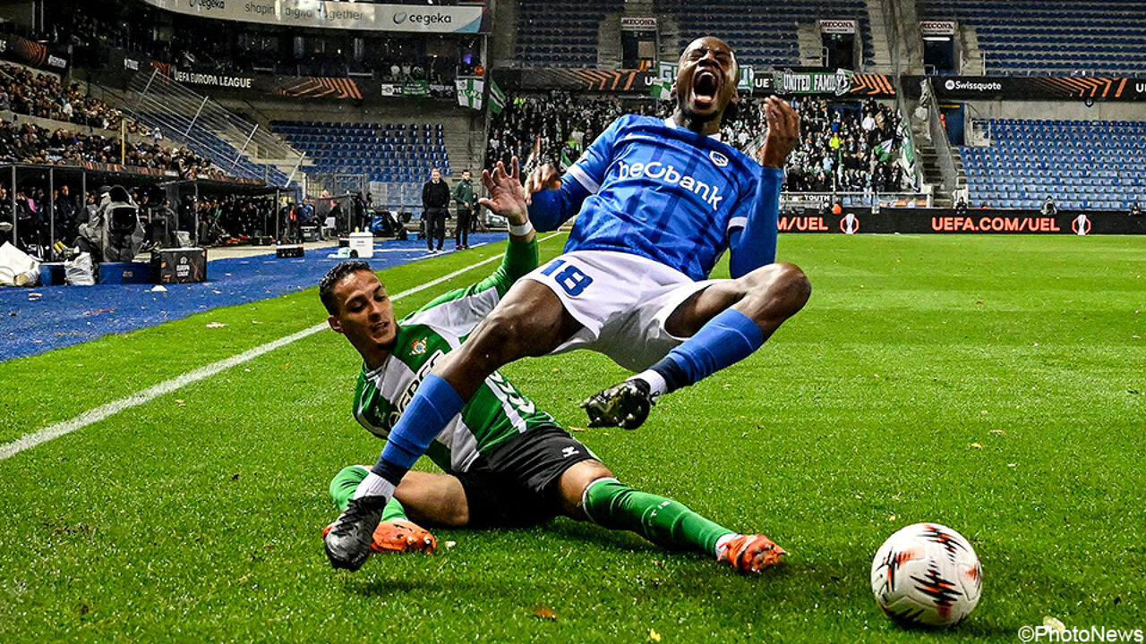 LIVE: Gretig Genk probeert zijn voet te zetten naast Real Betis in evenwichtige beginfase