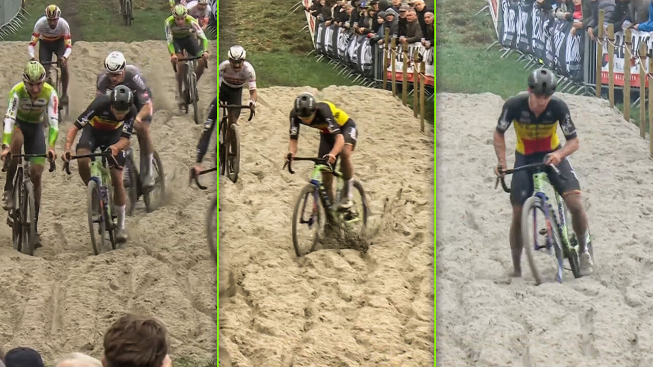 Thibau Nys blijft botsen op achilleshiel: Belgische kampioen geraakt maar heel moeilijk door het zan