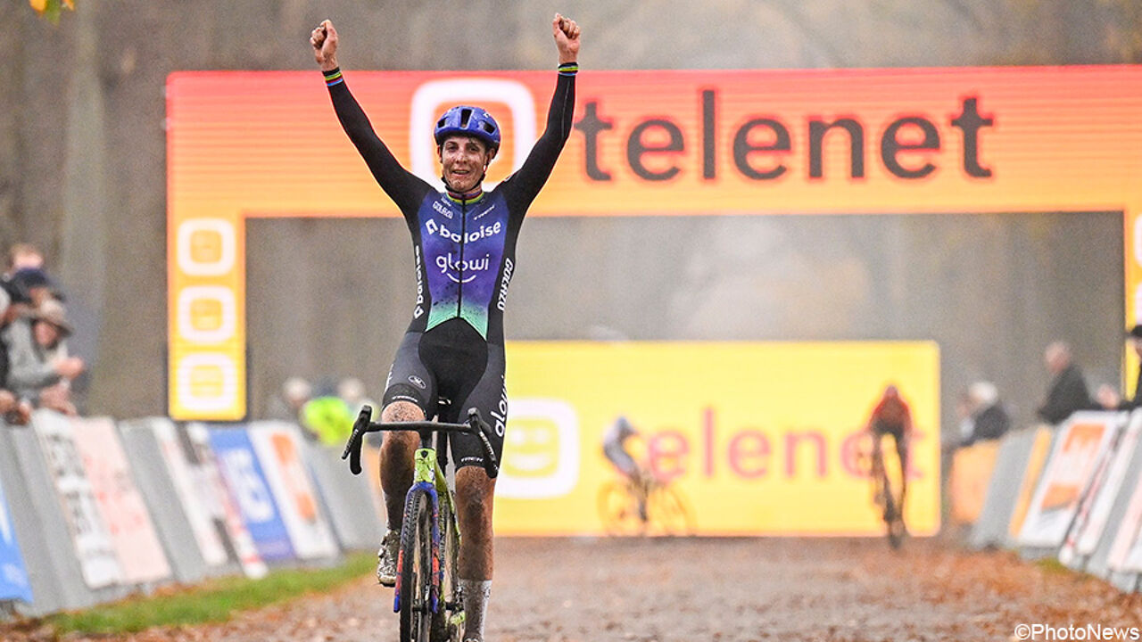 LIVE: Lucinda Brand gooit eerste bommetje halfweg in Merksplas, kloofje is voorlopig klein