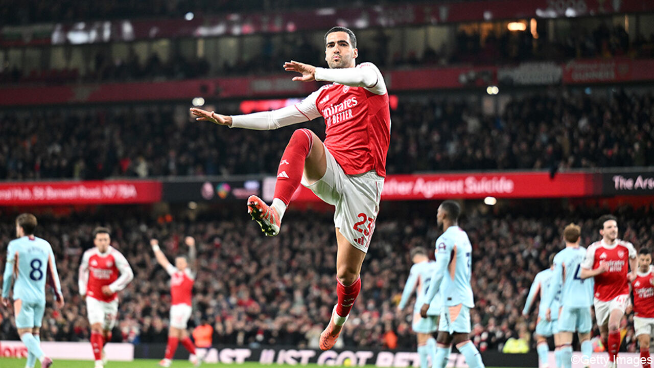 Na vroeg doelpunt van Merino volgt de geruststelling pas heel laat: Saka beslist wedstrijd tegen Bre