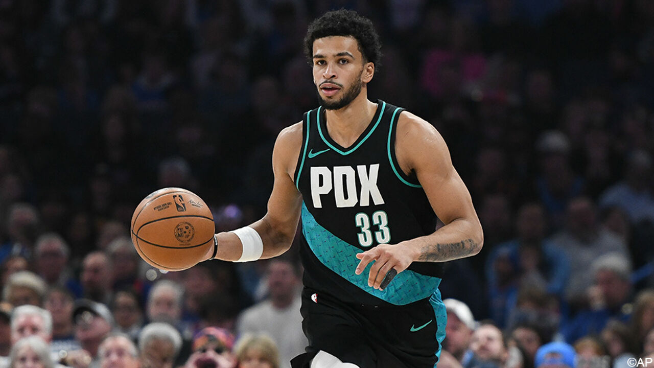 Toumani Camara vindt zijn driepuntshot terug in zege van Portland over San Antonio in de NBA