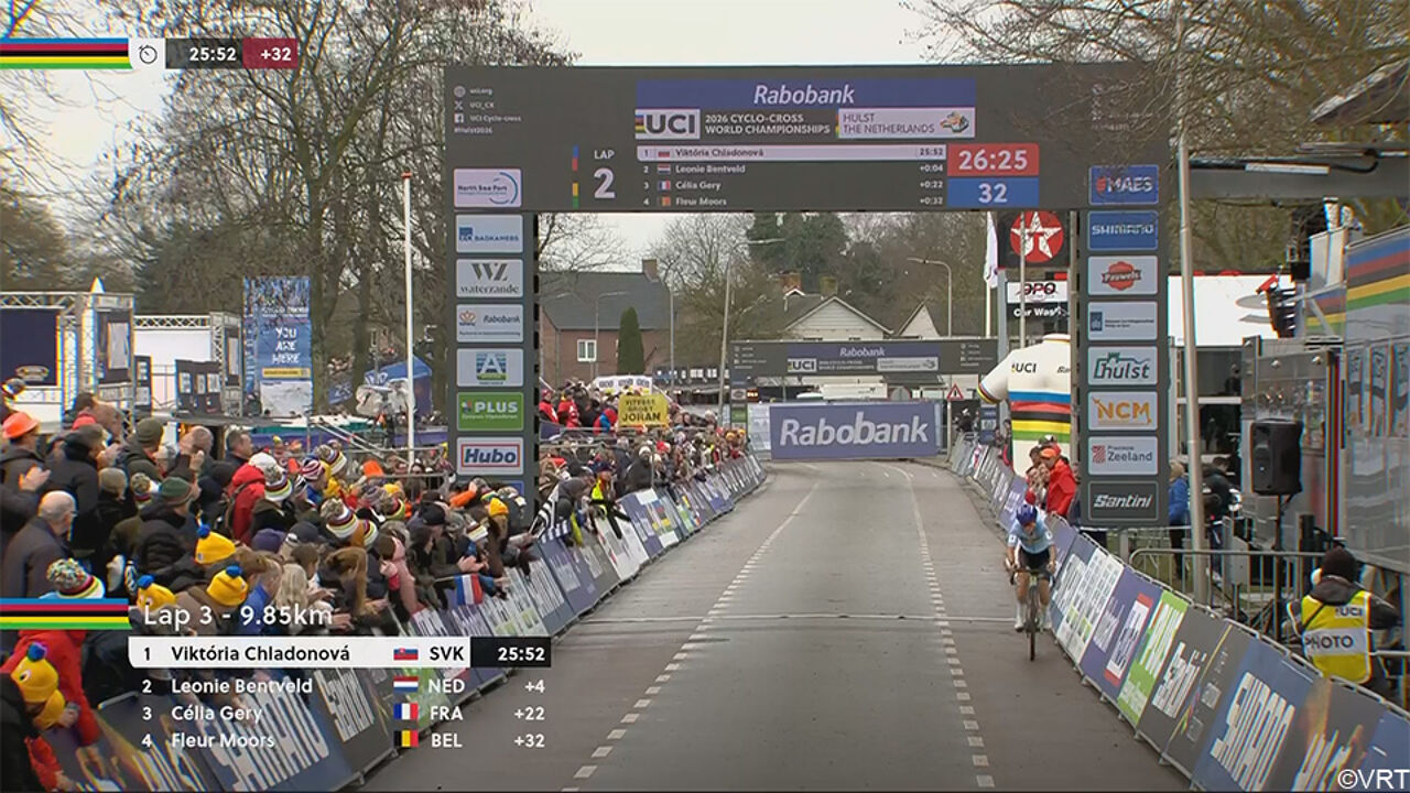 LIVESTREAM WK veldrijden beloften: Fleur Moors valt naast het podium, Chladonova en Bentveld dueller
