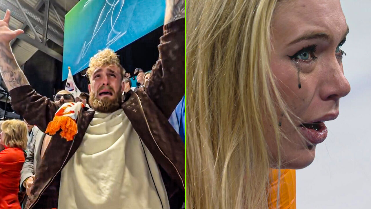 Jutta Leerdam and Jake Paul Emotional After Olympic Gold on 1000 Meters