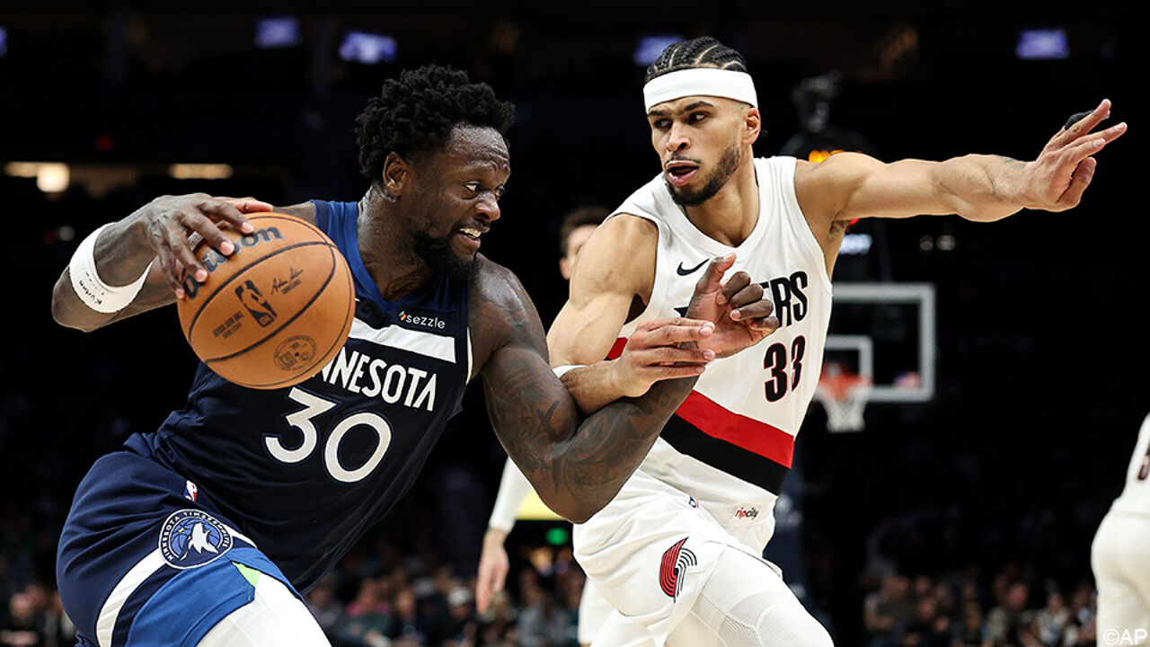 Toumani Camara valt met Portland alweer van zijn wolk, leider OKC wint (zonder Mitchell) vlot van Ph