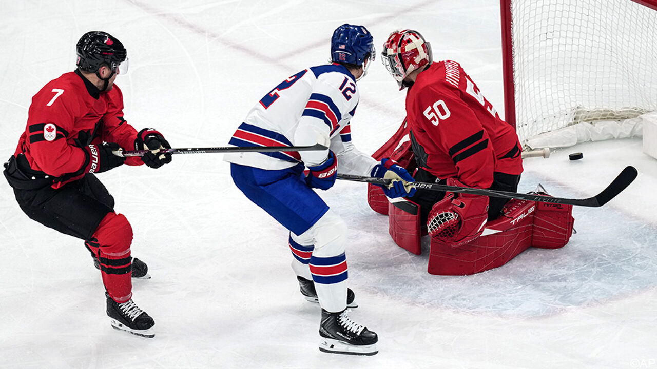 LIVESTREAM ijshockeyfinale: Amerikanen zetten Canada meteen mes op de keel met knappe openingsgoal