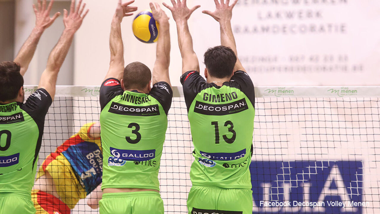 BeNe Conference volleybal: Menen verliest dure punten in nagelbijter in Apeldoorn, Maaseik freewheel