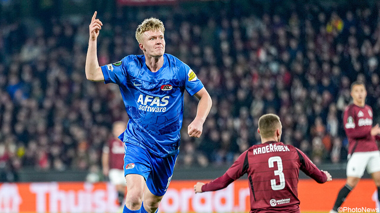 39 passes en iedereen raakt de bal bij openingsgoal: AZ houdt met totaalvoetbal de Nederlandse eer h