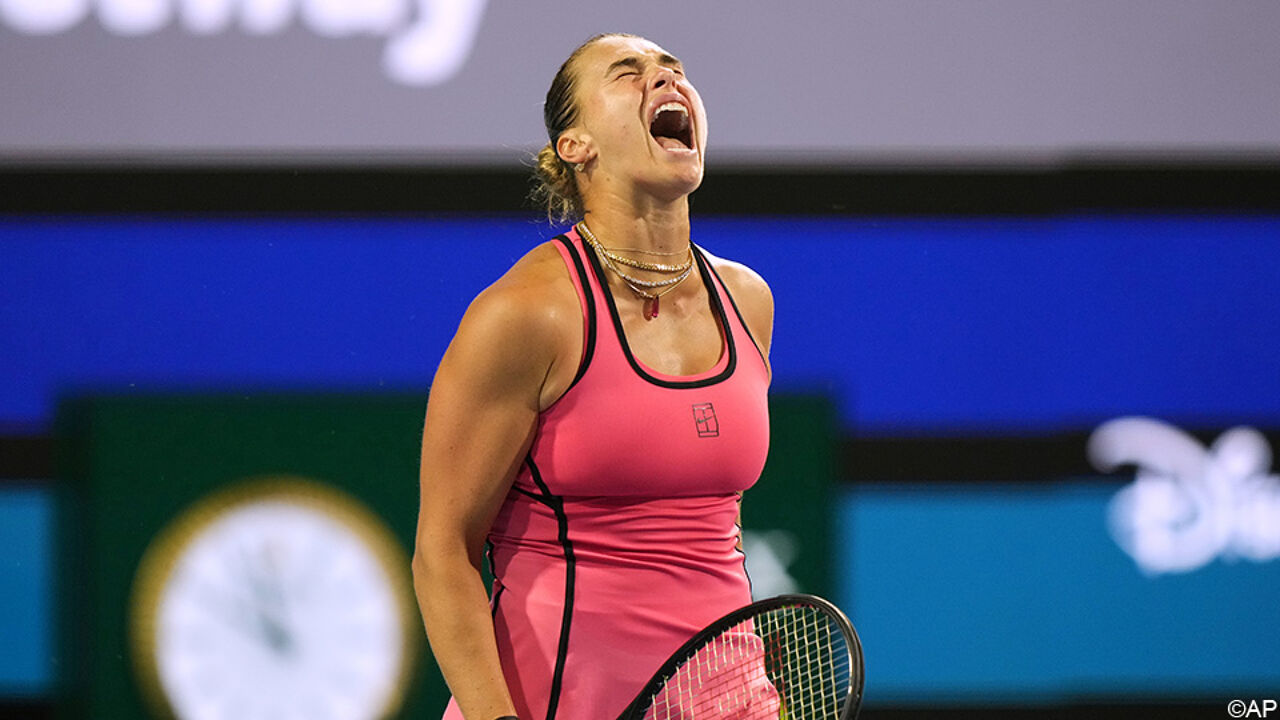 Alleen Clijsters en drie anderen slaagden er al in: dendert Aryna Sabalenka naar 
