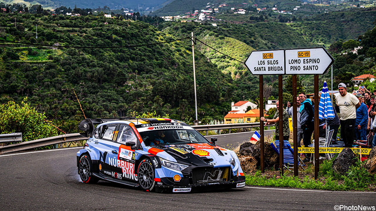 Thierry Neuville Struggles in Rally de las Islas Canarias as Gap to Leaders Widens – Live Updates & Highlights