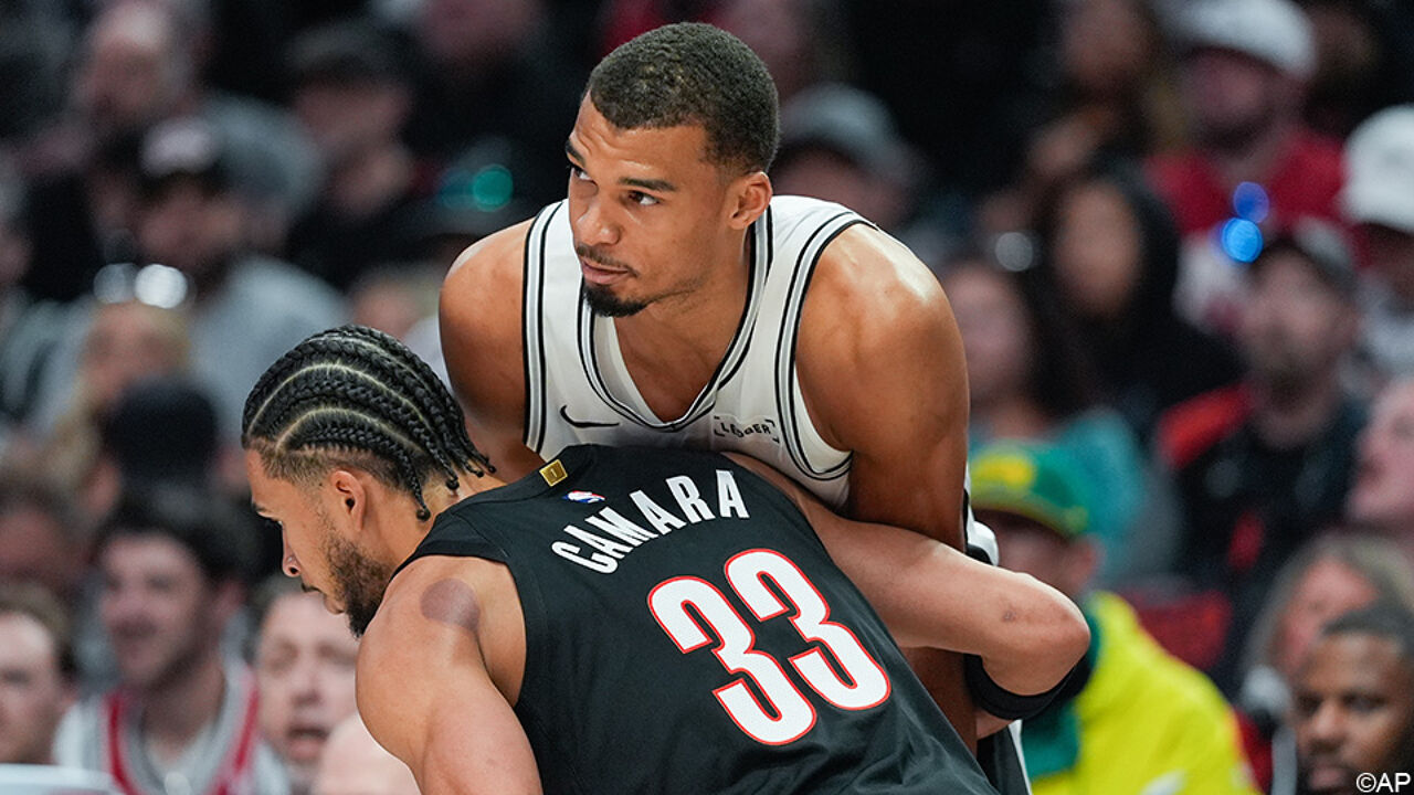 Wembanyama legt Portland over de knie: Camara en Blazers op rand van uitschakeling