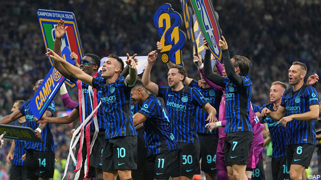 De 21e Scudetto is een feit! Inter kroont zich tot Italiaans kampioen ...