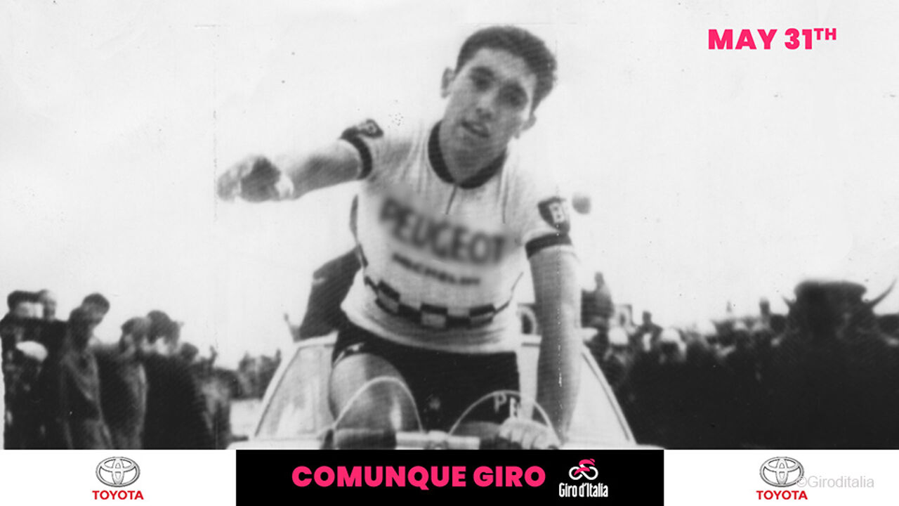 Op de Blockhaus opende Eddy Merckx in 1967 zijn rekening... tot grote verbazing van Italianen: 
