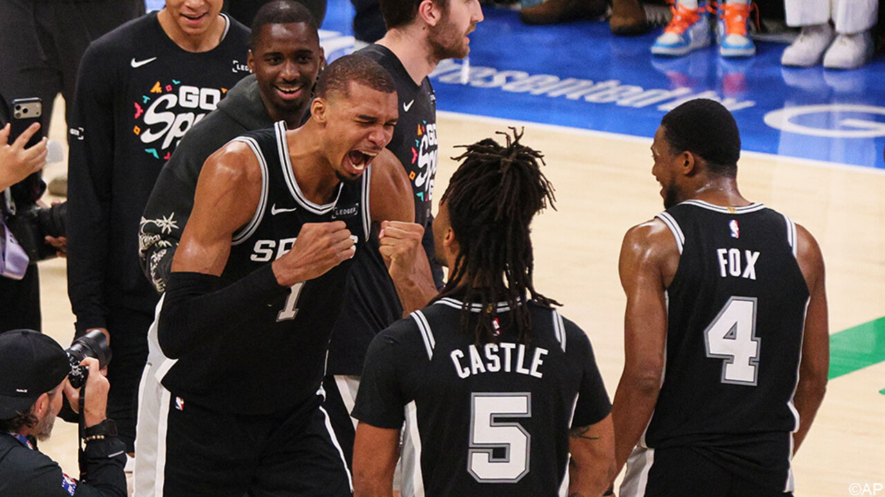 Titelverdediger OKC onttroond: San Antonio wint game 7 in het hol van de leeuw en mag zich opmaken v