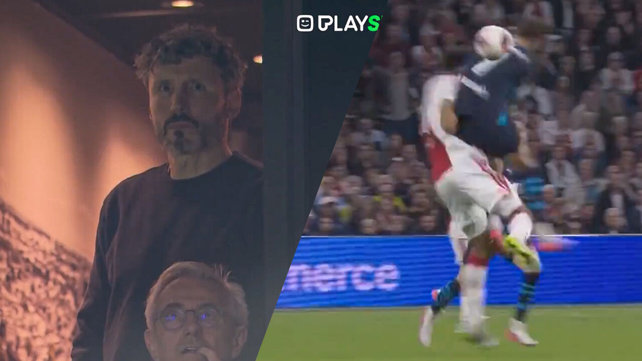 Photo: Sporza Ruben van Bommel au cœur d'une polémique après un duel violent contre l'Ajax