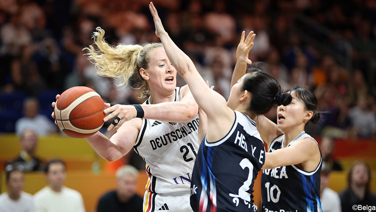 Photo: sporza.be Belgian Cats et Allemagne s'Affrontent en Quarts de la Coupe du Monde