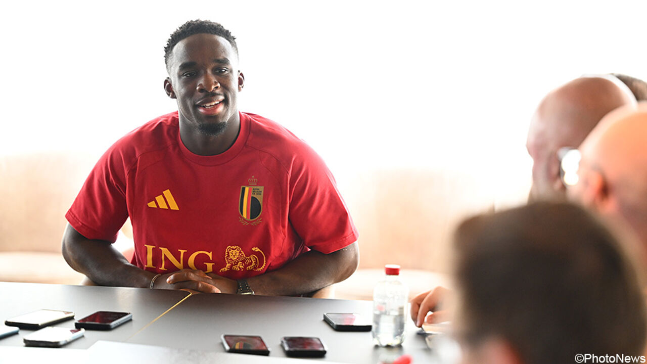 Photo: Sporza Mandela Keita awaits playing minutes after Belgium squad recall