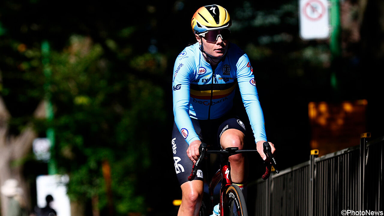 Lotte Kopecky pept zichzelf op met les uit Zürich: 