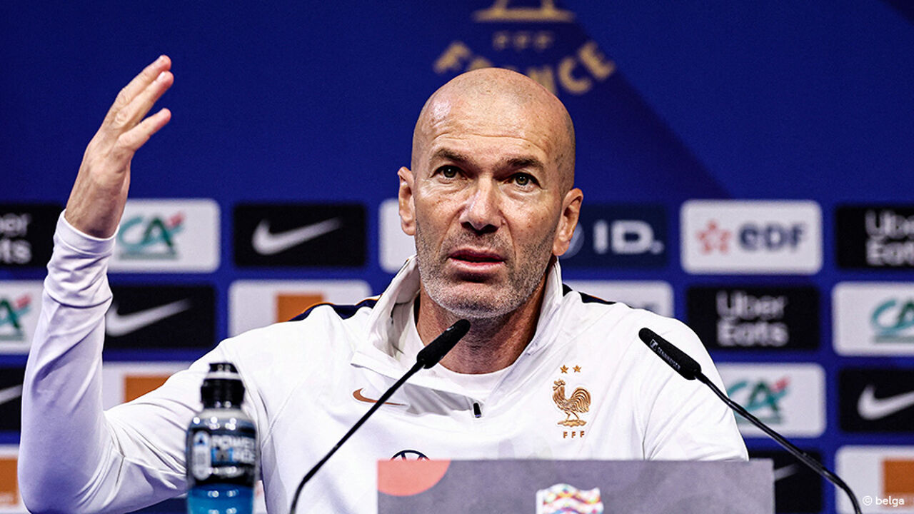 Zidane to Rotate Squad and Laments De Bruyne's Absence vs Belgium