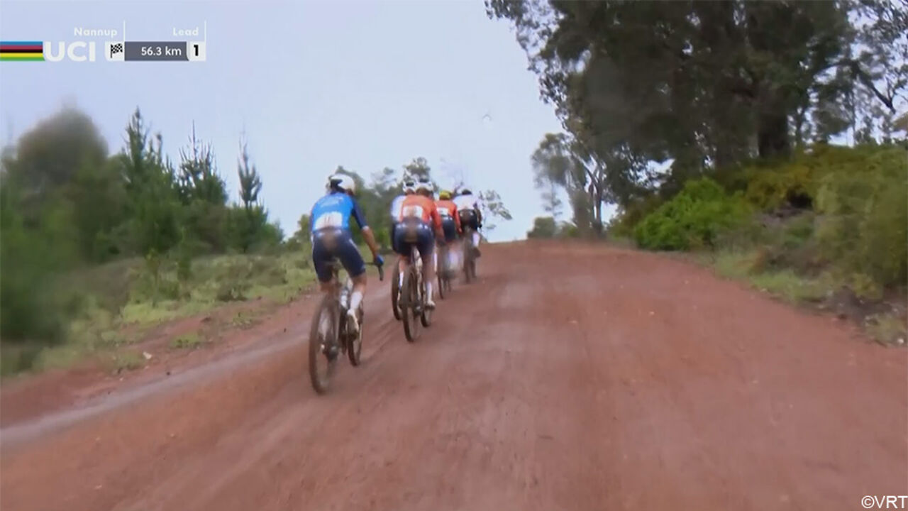 UCI Gravel World Championships 2026: Marianne Vos in lead group of 5, says Sporza