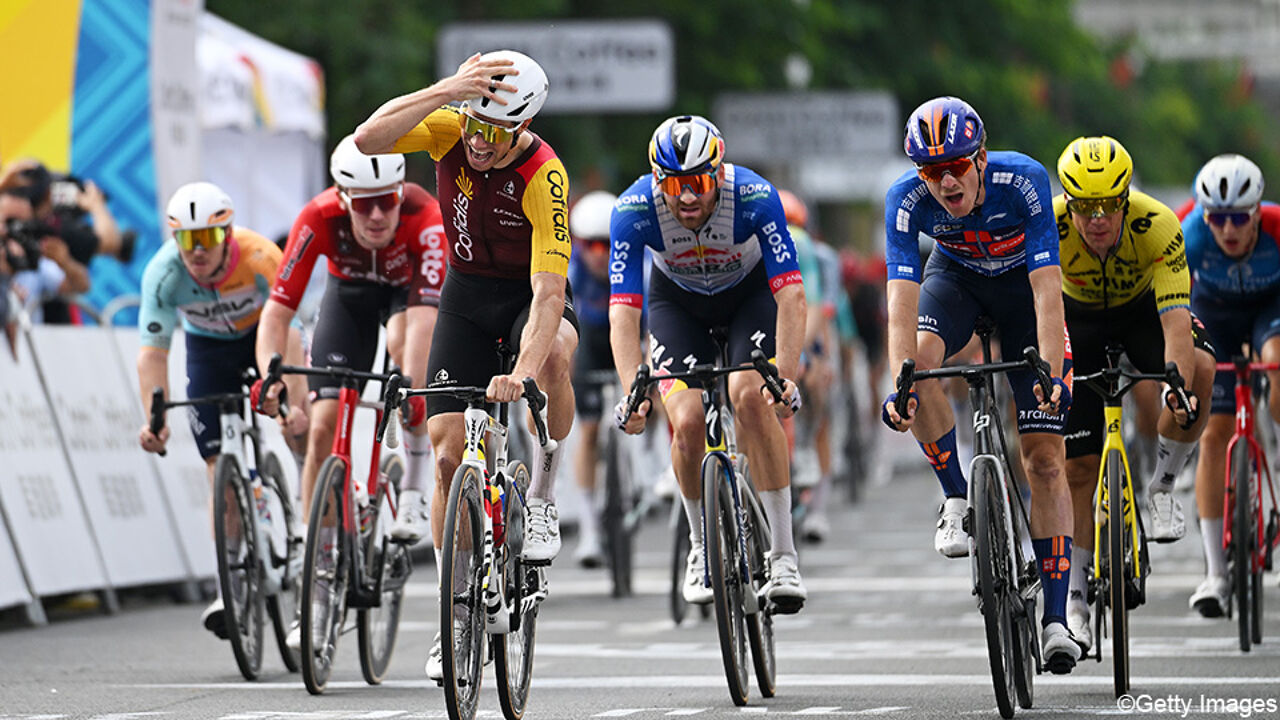 Milan Fretin Wins Stage 3 of Tour of Guangxi After Magnier's Sprint Mishap