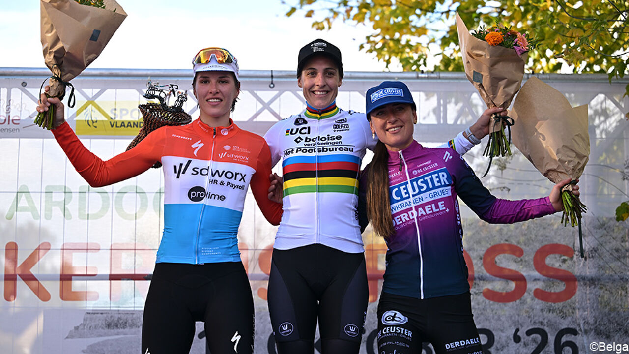 Lucinda Brand wins Kermiscross in Ardooie
