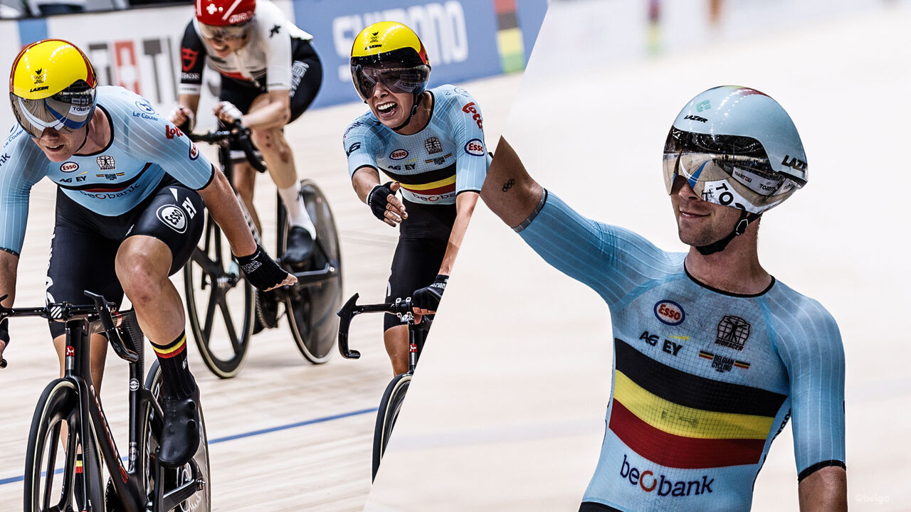 Fabio Van den Bossche Wins Silver in Omnium at Track Cycling World Championships